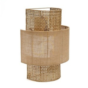 Wandleuchte Bolly Jute Natur M small 5