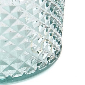 Glas, blau, 14 cm, Küchenzubehör, Dekorationsglas small 2