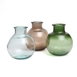 Glasvase Yugang Blau 31 cm Glass Collection small 4