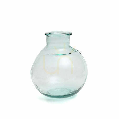 Prüfen Glasvase Yugang Blau 31 cm Glass Collection