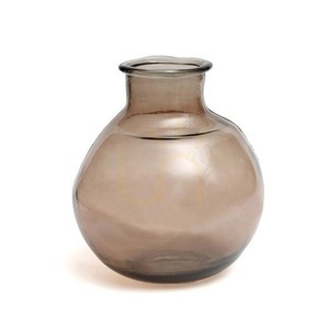 Vase Yugang Beige Glas 25x25x31 cm Glass Collection small 4