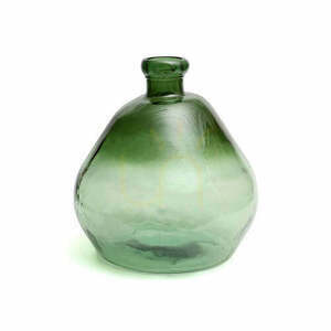 Vase BOLAI grün aus Recyclingglas 45×45×50 cm Bazar Bizar small 0