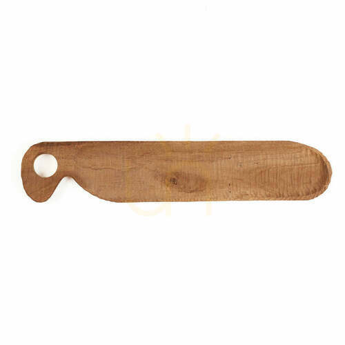 Prüfen Brotteller Teak Root Collection Natur 45 x 9 cm