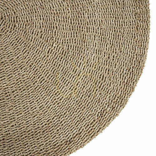 Prüfen Sizal-Teppich rund natürlich 150 cm Carpets & Runners