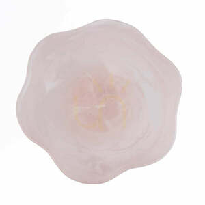 Obstschale auf Fuß Bazar Bizar aus Harz, rosa-weiß Ø27 × 15 cm small 5