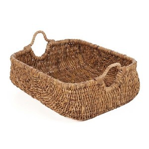Korb aus Bananenblatt Rayah natur 68x56x23 cm small 6