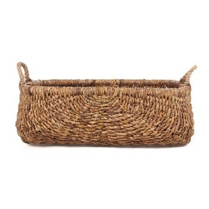 Korb aus Bananenblatt Rayah natur 68x56x23 cm small 7