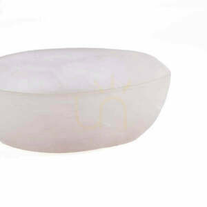 Dekoschale Bazar Bizar The Resin Organic Bowl rosa-weiß L 25 cm small 1