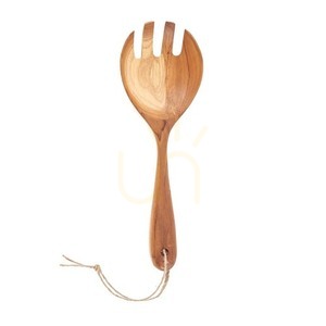 Salatgabel Teak Root Collection Holz natur 26 cm small 5