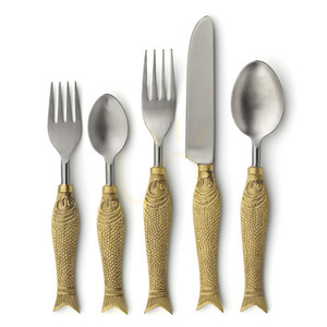 Löffel BAZAR BIZAR mit Fischgriff L 20 cm small 4