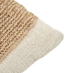 Kissenbezug Raffia Collection Natur 50x50 cm Stoff Rahmendruck small 4