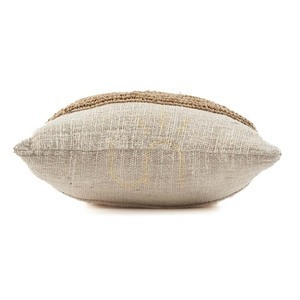 Kissenbezug Raffia Collection Natur 50x50 cm Stoff Rahmendruck small 6