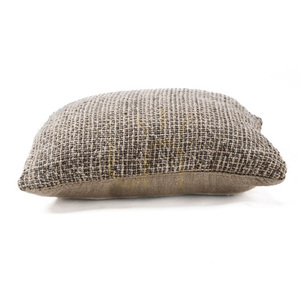 Kissenbezug Leinen Korn Natural Black 50x50 cm small 4
