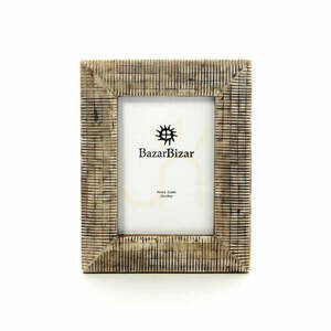Bilderrahmen Desert Weave Antik 13x18 cm Handmade small 0