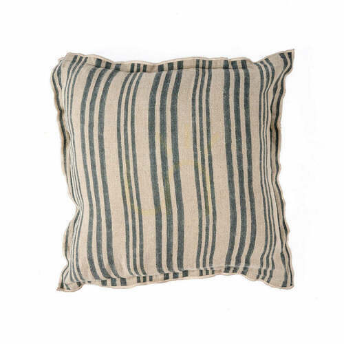 Prüfen Kissenbezug Nordic Stripe Natural Black 50x50 cm