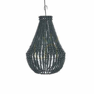 Kronleuchter Teardrop Schwarz M Handgefertigt 40x75 cm small 0
