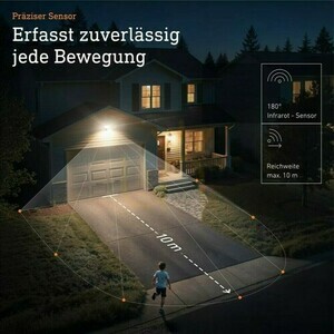 Steinel XLED Protect PIR 15.1W 3000K 1642lm IP54 IK03 230V weiß / Kunststoffstrahler mit Sensor 2 Steinel XLED Protect PIR 15.1W 3000K 1642lm IP54 IK03 230V weiß / Kunststoffstrahler mit Sensor small 2