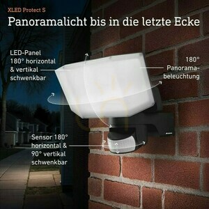 Steinel XLED Protect PIR 15.1W 3000K 1642lm IP54 IK03 230V weiß / Kunststoffstrahler mit Sensor 3 Steinel XLED Protect PIR 15.1W 3000K 1642lm IP54 IK03 230V weiß / Kunststoffstrahler mit Sensor small 3