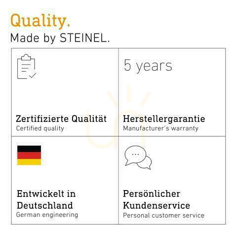 Anzeige Steinel XLED Protect PIR 15.1W 3000K 1642lm IP54 IK03 230V weiß / Kunststoffstrahler mit Sensor Steinel XLED Protect PIR 15.1W 3000K 1642lm IP54 IK03 230V weiß / Kunststoffstrahler mit Sensor