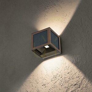V-TAC 9W LED COB Solar/USB Wandleuchte corten braun Würfel 10x10cm IP65 Bewegungsmelder VT-408CCT 900lm 5 V-TAC 9W LED COB Solar/USB Wandleuchte corten braun Würfel 10x10cm IP65 Bewegungsmelder VT-408CCT 900lm small 5