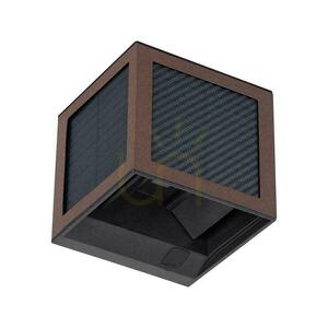 V-TAC 9W LED COB Solar/USB Wandleuchte corten braun Würfel 10x10cm IP65 Bewegungsmelder VT-408CCT 900lm 0 V-TAC 9W LED COB Solar/USB Wandleuchte corten braun Würfel 10x10cm IP65 Bewegungsmelder VT-408CCT 900lm small 0