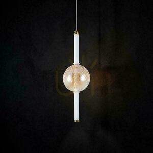 V-TAC LED 8W gold-bernsteinweiß Pendelleuchte VT-84039 3000K 1100lm small 1