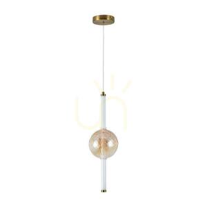 V-TAC LED 8W gold-bernsteinweiß Pendelleuchte VT-84039 3000K 1100lm small 0