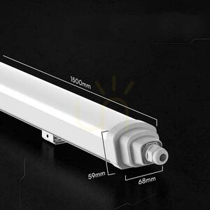 V-TAC CREE CHIP GT-series 150cm 48W 120Lm/W LED hermetic luminaire VT-12049 4000K 5760lm 6 Jahre Garantie 2 V-TAC CREE CHIP GT-series 150cm 48W 120Lm/W LED hermetic luminaire VT-12049 4000K 5760lm 6 Jahre Garantie small 2