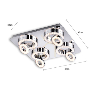 TIM Plafond 14522-17 Chrom 8xLED 7 TIM Plafond 14522-17 Chrom 8xLED small 7