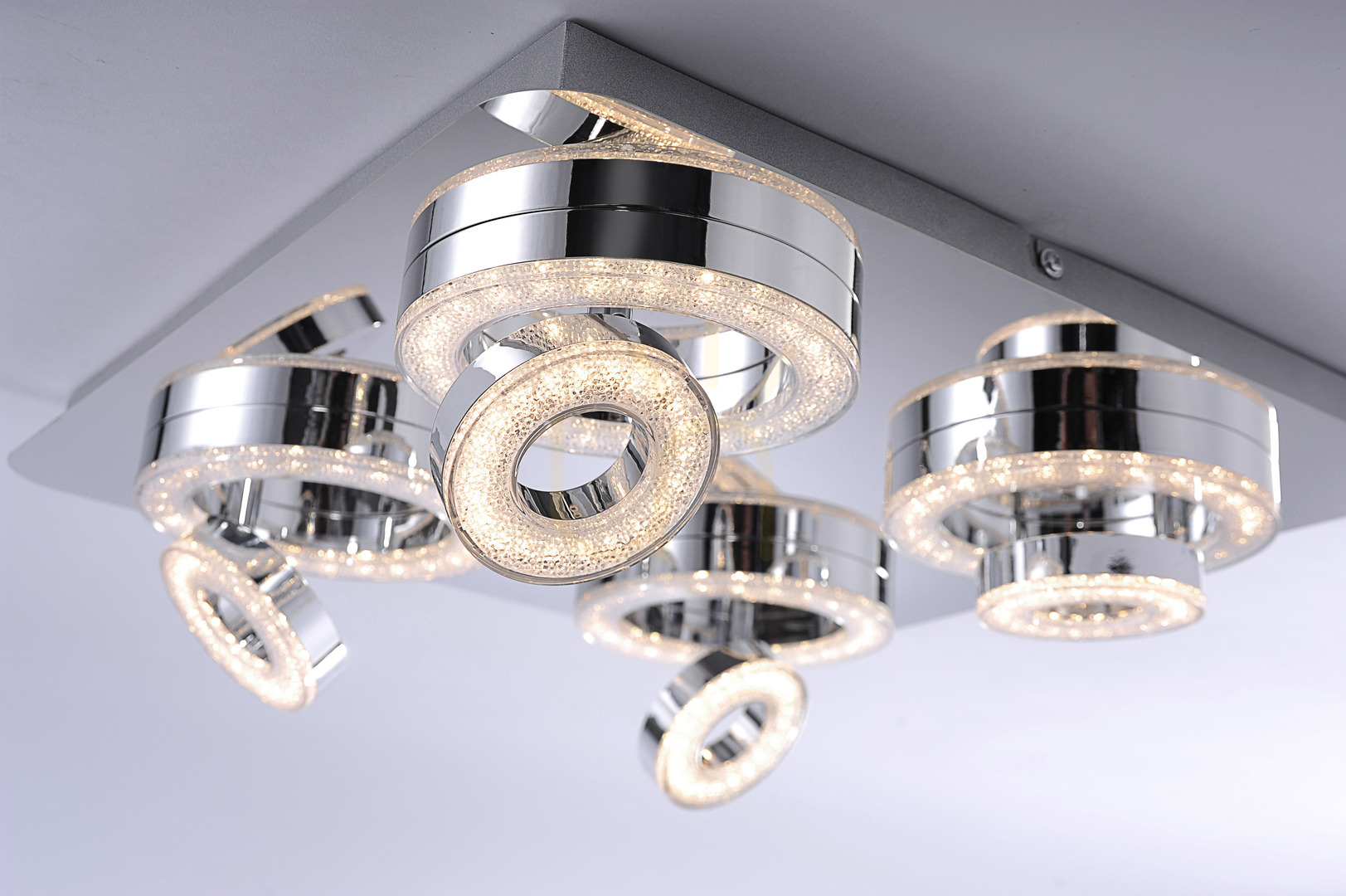 Anzeige TIM Plafond 14522-17 Chrom 8xLED TIM Plafond 14522-17 Chrom 8xLED