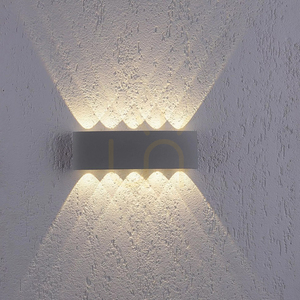 CARLO Wandleuchte 9489-21 Silber 10xLED small 12
