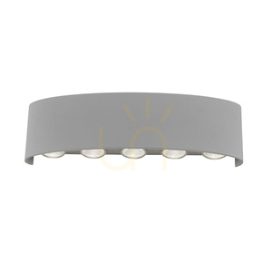 CARLO Wandleuchte 9489-21 Silber 10xLED small 13