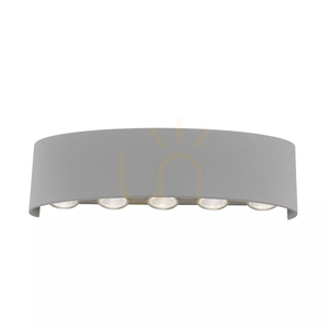 CARLO Wandleuchte 9489-21 Silber 10xLED small 8