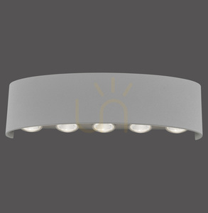 CARLO Wandleuchte 9489-21 Silber 10xLED small 0