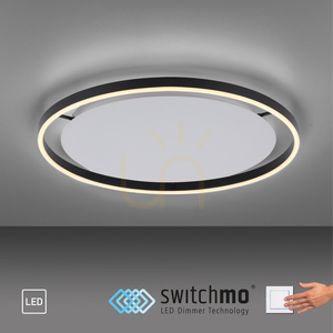 Plafond RITUS 15392-13 Anthrazit 1xLED 12 Plafond RITUS 15392-13 Anthrazit 1xLED small 12