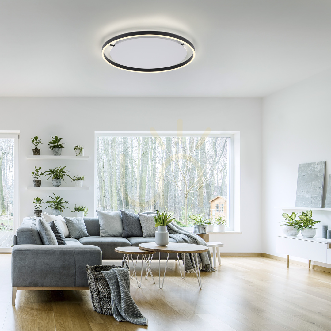 Vorschau Plafond RITUS 15392-13 Anthrazit 1xLED Plafond RITUS 15392-13 Anthrazit 1xLED