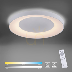 LED-Deckenleuchte Anika 14327-16 weiß 60 W 2700-5000 K dimmbar mit Fernbedienung 70 cm small 10