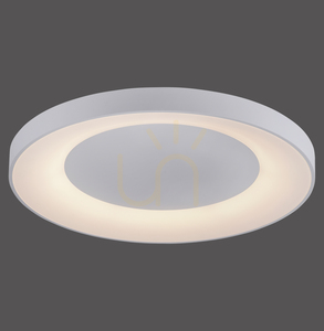 LED-Deckenleuchte Anika 14327-16 weiß 60 W 2700-5000 K dimmbar mit Fernbedienung 70 cm small 0