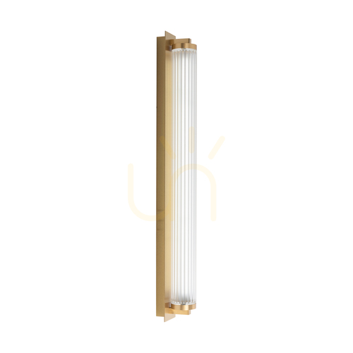 Prüfen Wandleuchte COMO 1235 Messing 1xLED