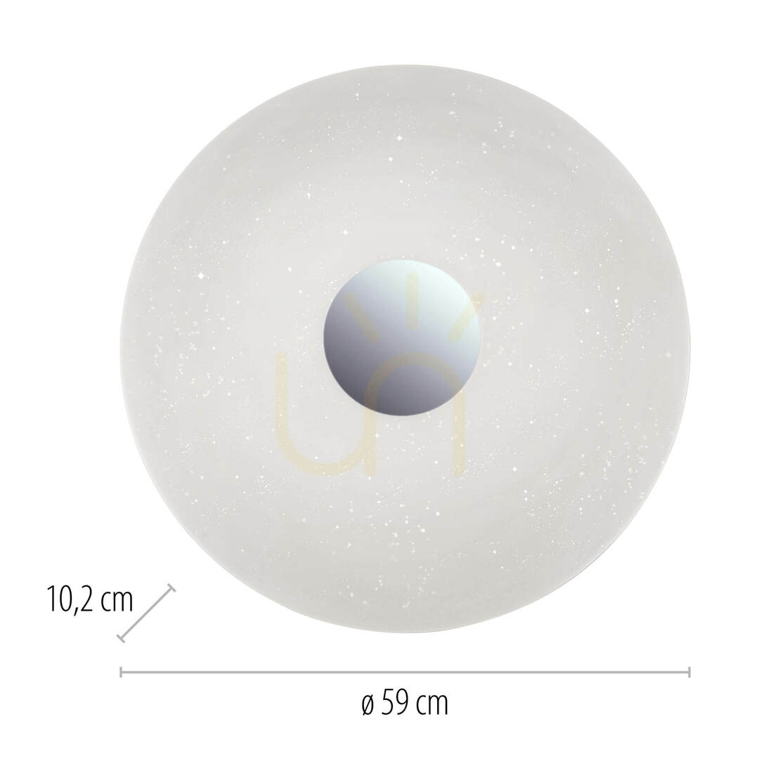 Prüfen Plafond LAVINIA 14822-17 Chrom 1xLED Plafond LAVINIA 14822-17 Chrom 1xLED