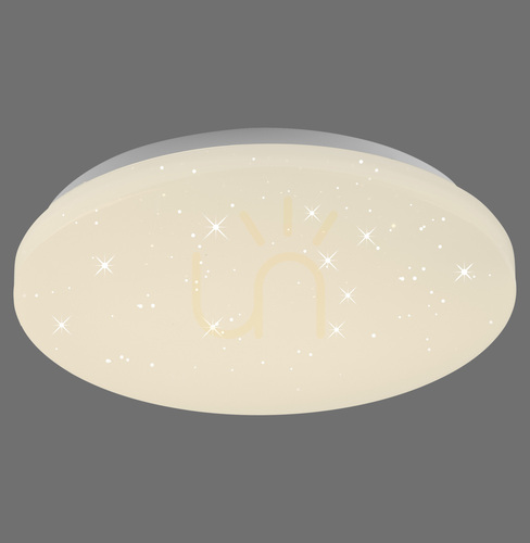 Prüfen Plafond URANUS 14285-16 Weiß 1xLED