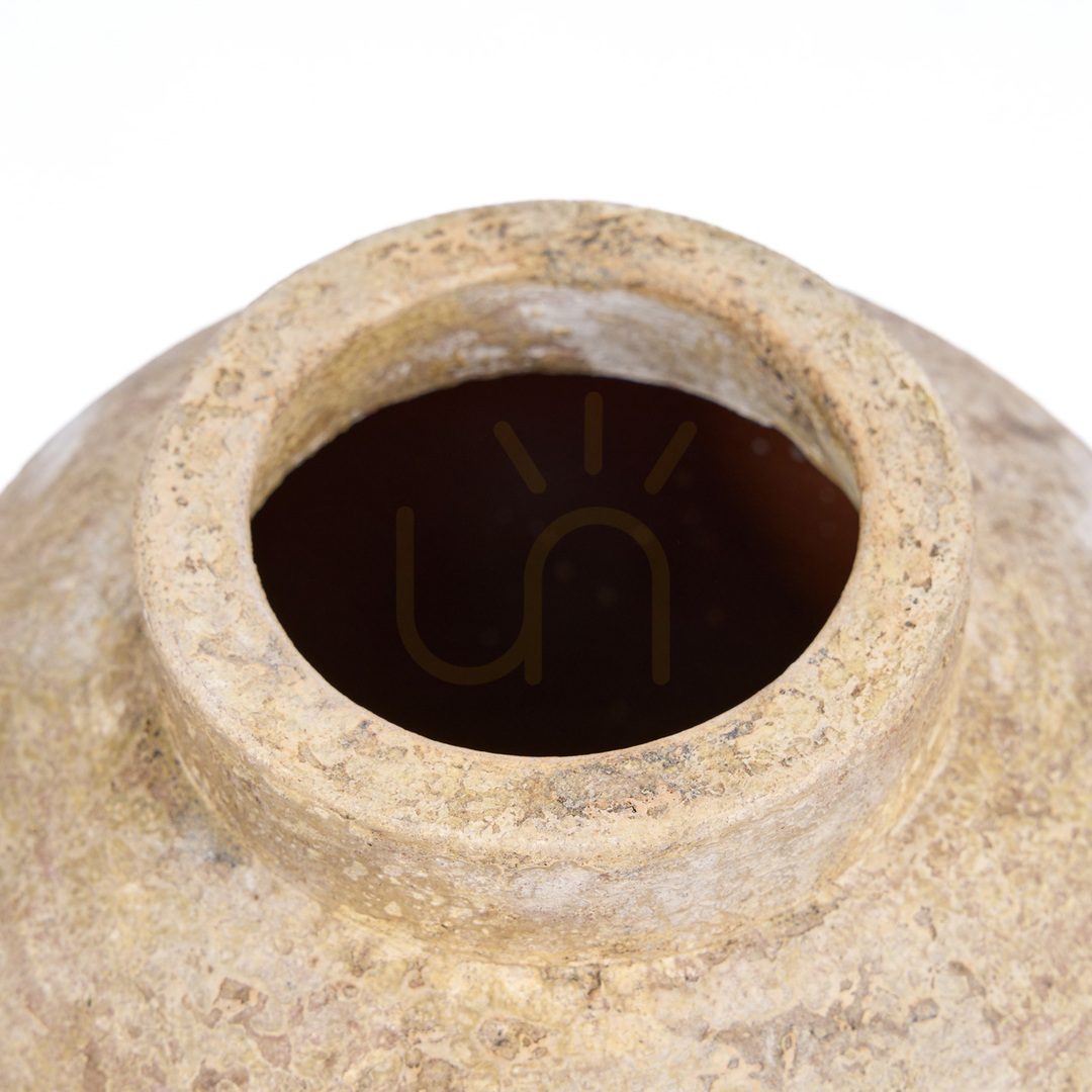 Aussicht Tonvase Creme M Terracotta Collection Tonvase Creme M Terracotta Collection