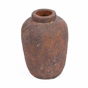 Vase aus Ton Burgund S Terracotta Collection 1 Vase aus Ton Burgund S Terracotta Collection small 1