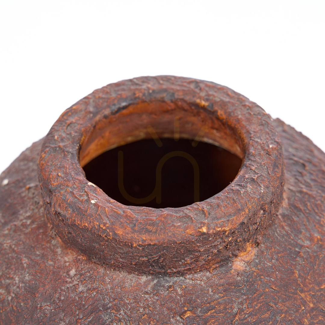 Anzeige Vase aus Ton Burgund S Terracotta Collection Vase aus Ton Burgund S Terracotta Collection