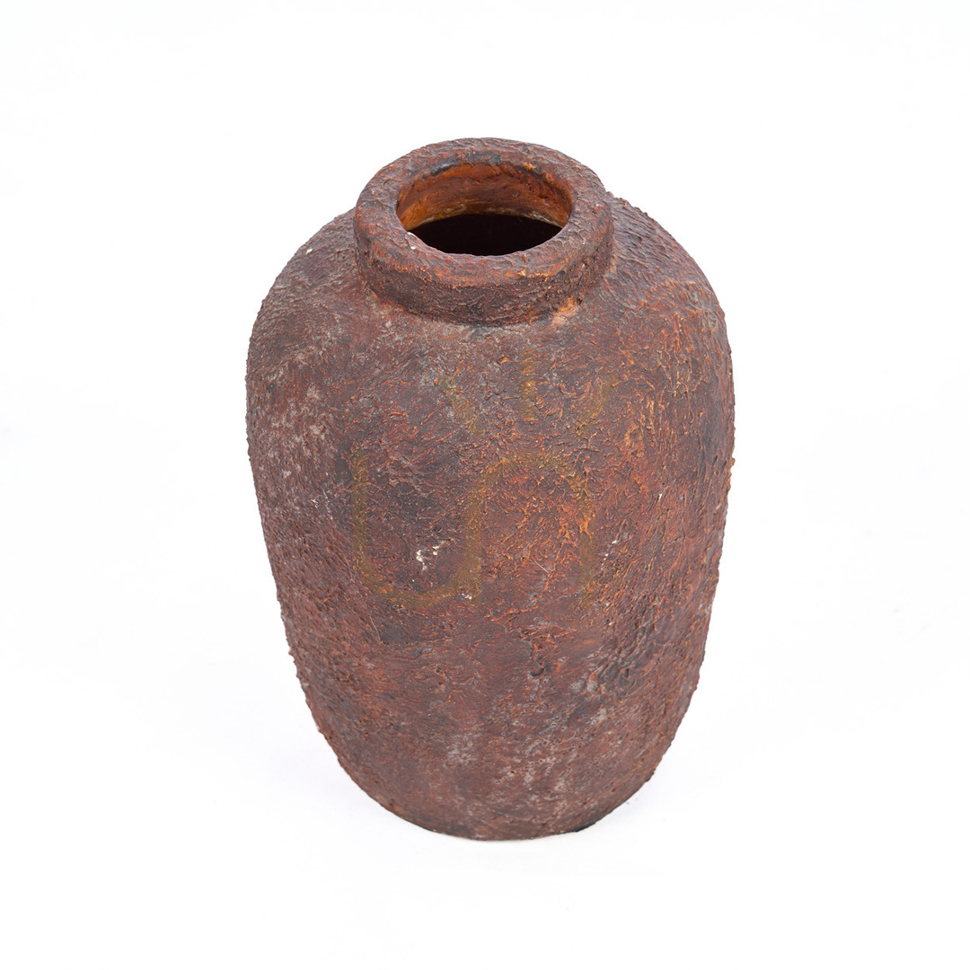 Zeige Vase aus Ton Burgund S Terracotta Collection Vase aus Ton Burgund S Terracotta Collection