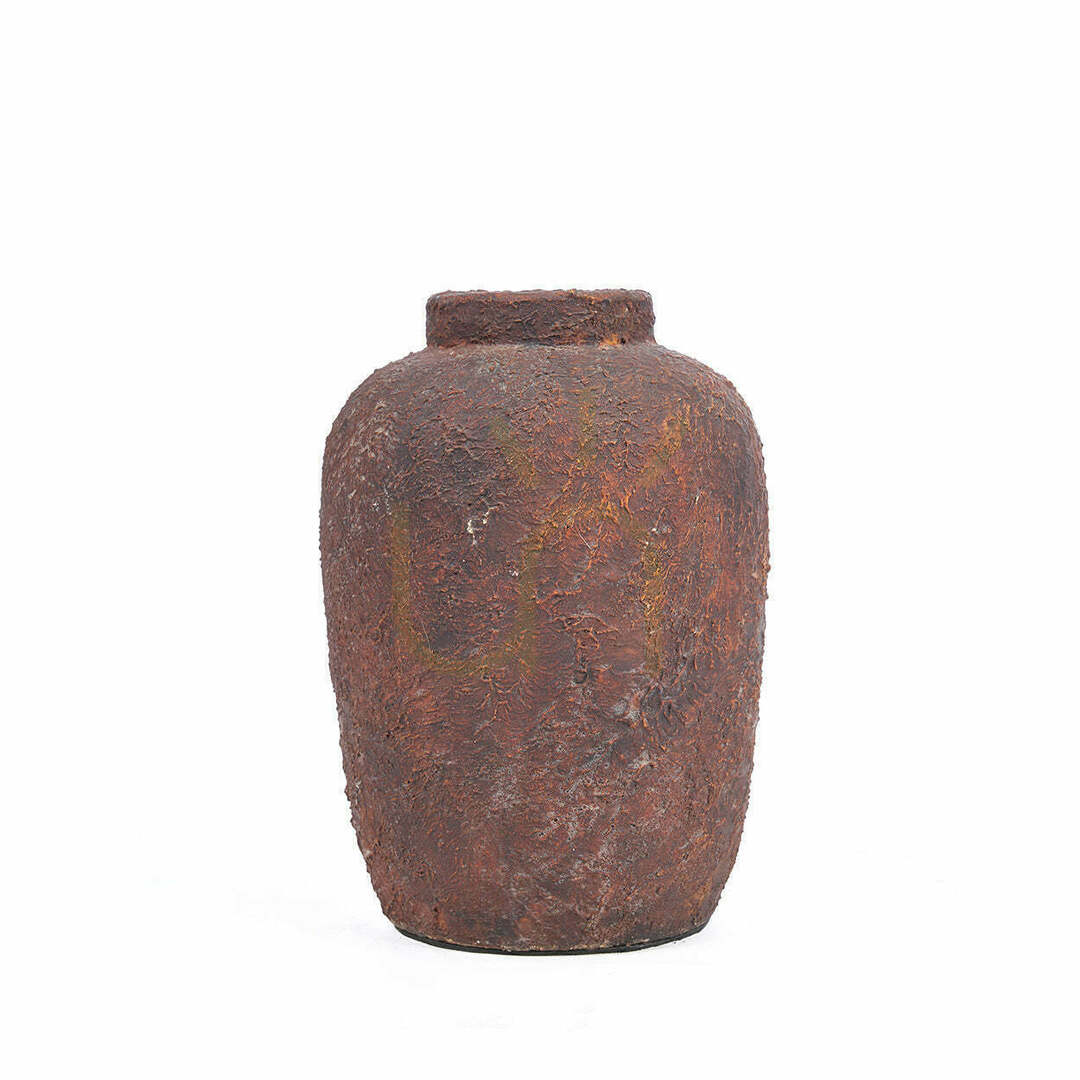 Prüfen Vase aus Ton Burgund S Terracotta Collection Vase aus Ton Burgund S Terracotta Collection