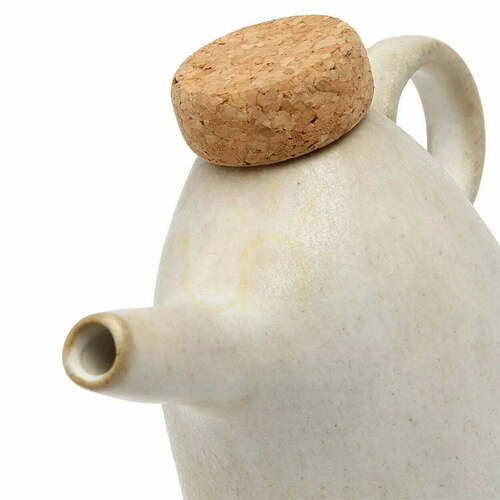 Prüfen Olivenölflasche N°78 Weiß