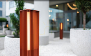 LED-Pollerleuchte Norlys Astrid 2225GR graphit, 85 cm, 14,6 W 3000 K, dimmbar, IP65 small 12