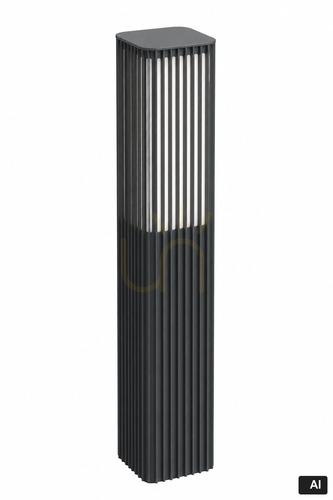 Prüfen LED-Pollerleuchte Norlys Astrid 2225GR graphit, 85 cm, 14,6 W 3000 K, dimmbar, IP65