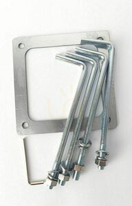 LED-Pollerleuchte SU-MA BAREL KWADRAT BKW-1000 anthrazit 100 cm small 4